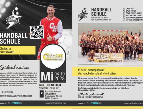 Handballcamp – Noch freie Plätze